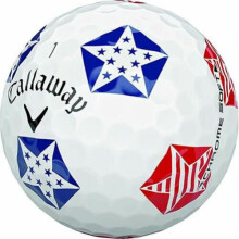 (Stars) Callaway Truvis GOLF BALLS GRADE A White/ Red