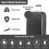 (28 inch) Black Texture Design 14/20/24/28 Inch PP Hard Shell Suitcase 11