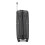 (20 inch) Black Texture Design 14/20/24/28 Inch PP Hard Shell Suitcase 5