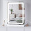 LED Light Strips Mirror Hollywood Lights Large Vanity Make Up Dressing Mirror 1