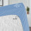 (Single 40cm Fitted Sheet (91x190 cm)) Sky Blue Bed Sheet Extra Deep Fitted Sheets 3