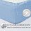 (Single 40cm Fitted Sheet (91x190 cm)) Sky Blue Bed Sheet Extra Deep Fitted Sheets 2