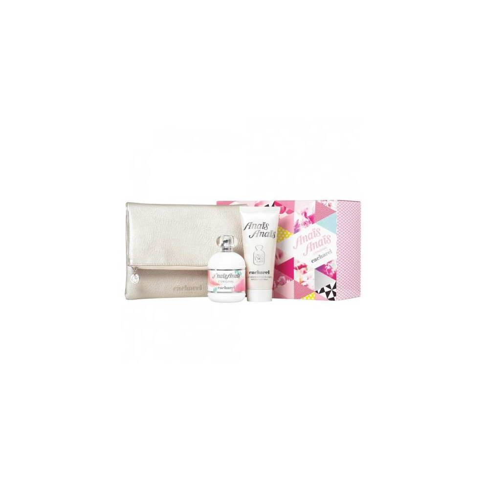 Anais Anais 3 Pcs Set: 3.4 Edt Sp + 3.4 Body Lotion + Clutch