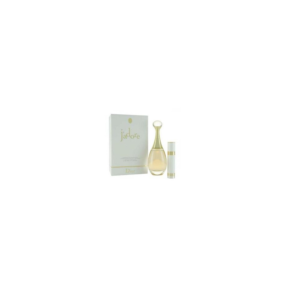 J'Adore 2 Pcs Set: 3.4 Edp Sp + 7.5 Ml Edp Refillable Spray