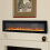 Living And Home 40 Inch Electric Fireplace 12 Flame Colors with Remote Control 1