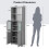 Costway Tall Bathroom Storage Cabinet Freestanding Kitchen Pantry Cupboard 2