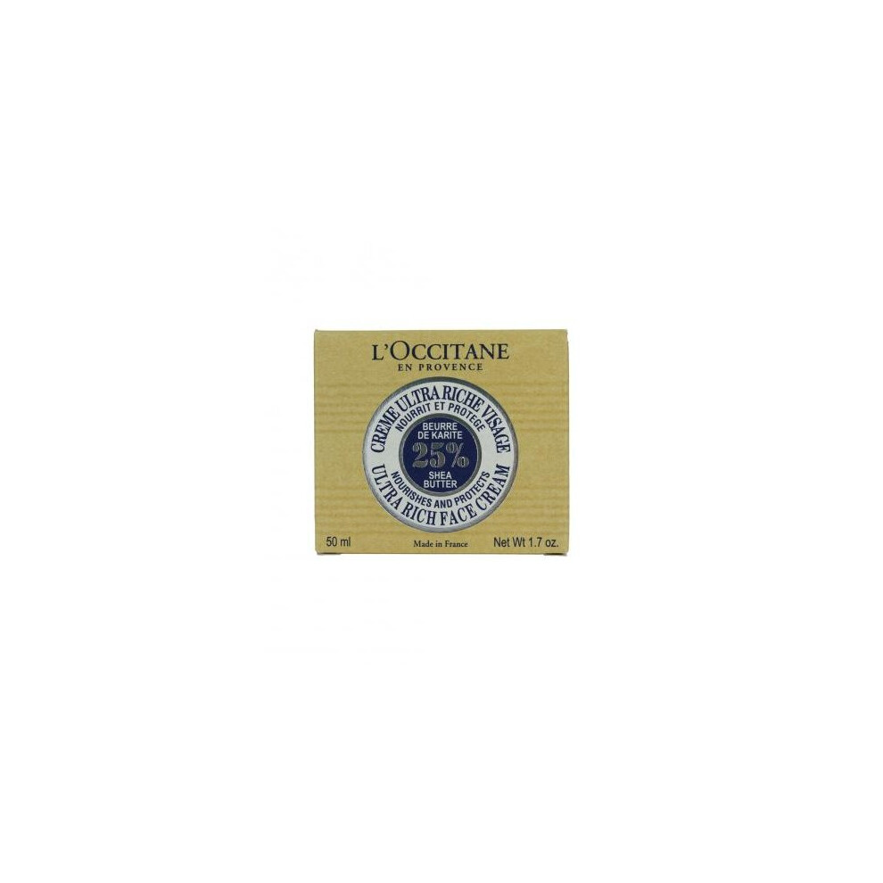 L'Occitane Nourishes & Protects Ultra Rich Face Cream 1.7 Oz