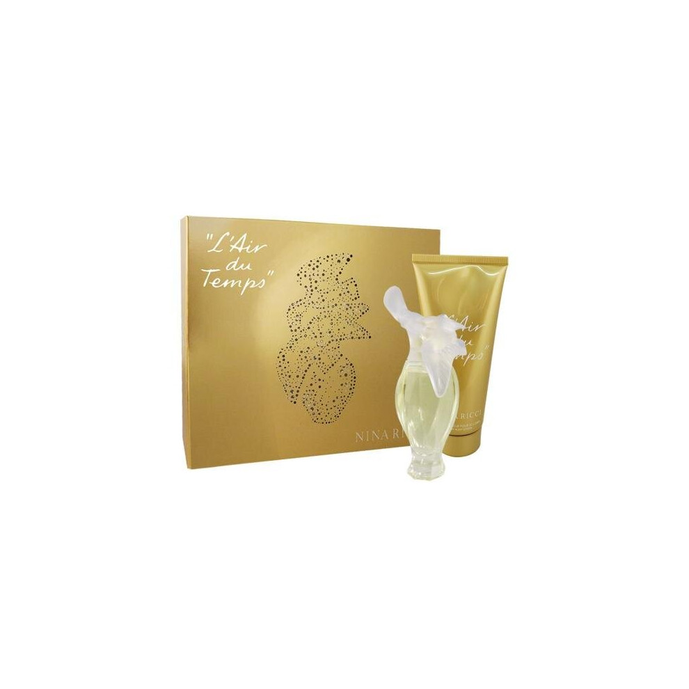 Nina Ricci L'Air Du Temps 2 Pcs Set: 3.4 Edt Sp + 6.8 Body Lotion