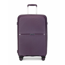 (24 inch) Purple 14/20/24/28Inch PP Hard Shell Suitcase