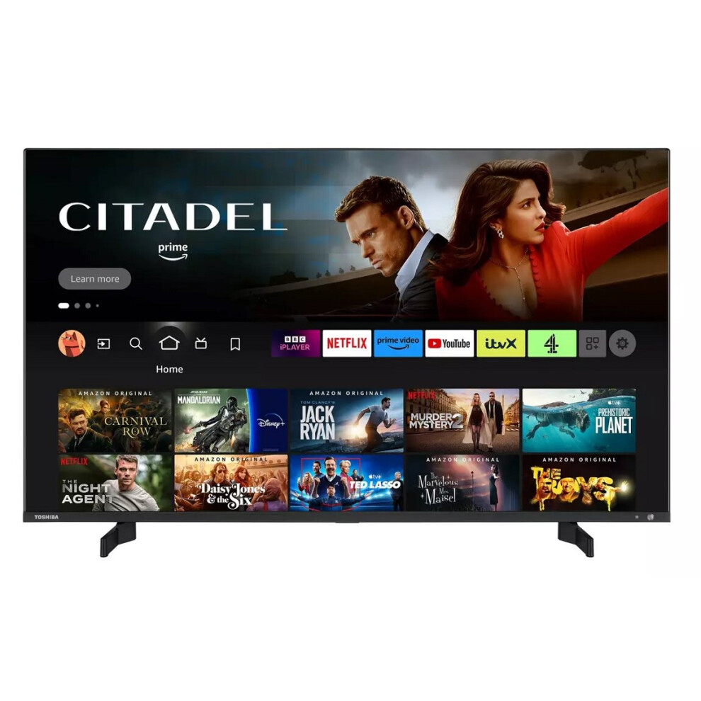 Toshiba Fire 55Qf5d53db 55" Smart 4K Ultra Hd Hdr Qled Tv Amazon Alexa