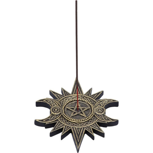 Nemesis Now Incense Stick Burner Celestial Worship Hand-Painted Gift 2