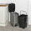 URBN Living (40L Grey) 8L/40L Slim Pedal Recycling Bin Insert Lid Kitchen 4