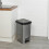 URBN Living (40L Grey) 8L/40L Slim Pedal Recycling Bin Insert Lid Kitchen 2