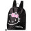 Hello Kitty Hello Kitty Black School Bag Rucksack Backpack 1