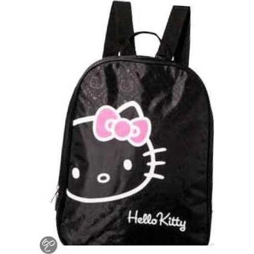 Hello Kitty Hello Kitty Black School Bag Rucksack Backpack