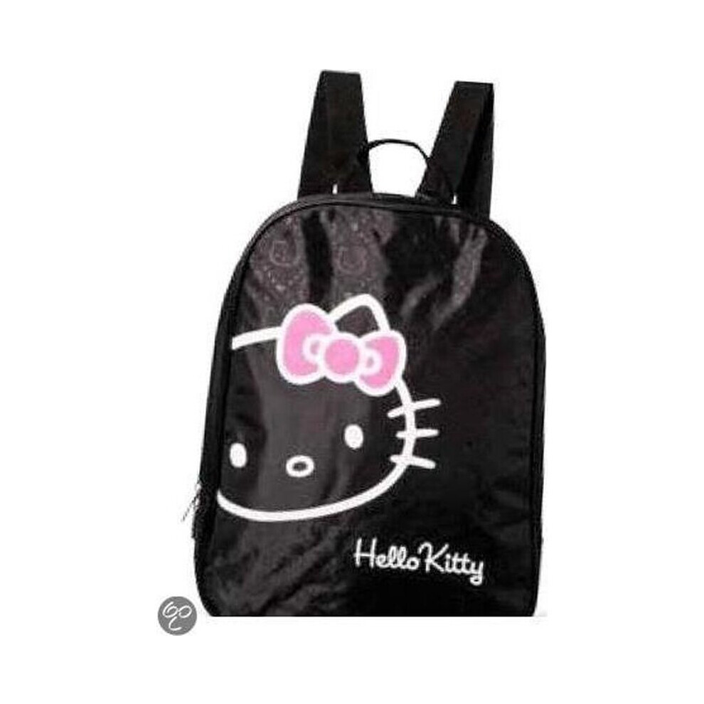 Hello Kitty School Bag Rucksack Backpack Black