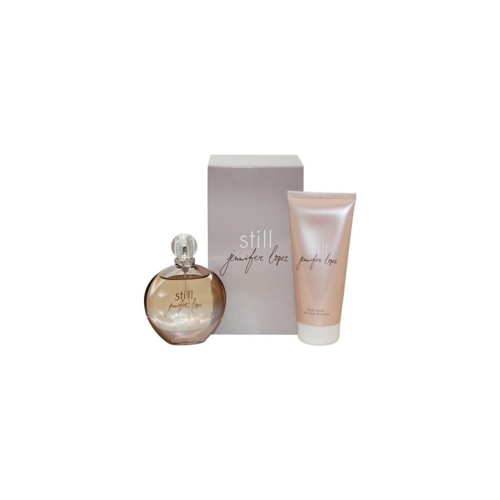 J Lo Still 2 Pcs Set: 3.4 Edt Sp + 6.8 Body Lotion