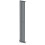 Anthracite Designer Radiator Vertical Oval Column Single Panel Rad 1600x240mm 6