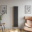 Anthracite Designer Radiator Vertical Oval Column Double Panel Rad 1600x360mm 4