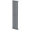 Anthracite Designer Radiator Vertical Oval Column Single Panel Rad 1600x360mm 6