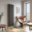 Anthracite Designer Radiator Vertical Oval Column Single Panel Rad 1800x600mm 3