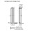 Anthracite Designer Radiator Vertical Oval Column Double Panel Rad 1800x360mm 8