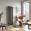 Anthracite Designer Radiator Vertical Oval Column Single Panel Rad 1600x600mm 3