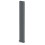 Anthracite Designer Radiator Vertical Oval Column Double Panel Rad 1800x240mm 6