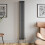 Anthracite Designer Radiator Vertical Oval Column Single Panel Rad 1800x240mm 1