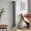 Anthracite Designer Radiator Vertical Oval Column Single Panel Rad 1600x240mm 2
