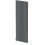 Anthracite Designer Radiator Vertical Oval Column Double Panel Rad 1800x600mm 6