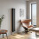 Anthracite Designer Radiator Vertical Oval Column Double Panel Rad 1600x240mm 3