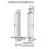 Anthracite Designer Radiator Vertical Oval Column Single Panel Rad 1600x240mm 9