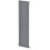 Anthracite Designer Radiator Vertical Oval Column Single Panel Rad 1800x480mm 6