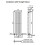 Anthracite Designer Radiator Vertical Oval Column Single Panel Rad 1600x480mm 8
