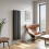 Anthracite Designer Radiator Vertical Oval Column Double Panel Rad 1600x480mm 3