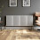 Designer Radiator Horizontal White Oval Column Rads Single Panel 600x1560mm 4