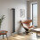 Anthracite Designer Radiator Vertical Oval Column Single Panel Rad 1600x240mm 3