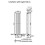 Anthracite Designer Radiator Vertical Oval Column Single Panel Rad 1600x360mm 9