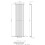 Anthracite Designer Radiator Vertical Oval Column Single Panel Rad 1800x480mm 7