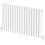 Horizontal 600 x 1020mm Radiator Double Panel Oval Tube Column White Modern 6