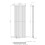 Anthracite Designer Radiator Vertical Oval Column Double Panel Rad 1600x600mm 7