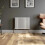 White Designer Radiator Horizontal Oval Column Single Panel Rad 600x780mm NDT 4