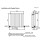 Anthracite Designer Radiator Horizontal Oval Column Double Panel Rad 600x600mm 9