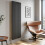 Anthracite Designer Radiator Vertical Oval Column Single Panel Rad 1800x600mm 2