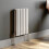 Designer Radiator Horizontal White Oval Column Rads Double Panel 600x420mm 2