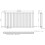 Designer Radiator Horizontal White Oval Column Rads Double Panel 600x1200mm 7