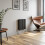 Anthracite Designer Radiator Horizontal Oval Column Double Panel Rad 600x600mm 3