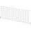 Designer Radiator Horizontal White Oval Column Rads Single Panel 600x1560mm 6