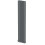 Anthracite Designer Radiator Vertical Oval Column Double Panel Rad 1800x360mm 6